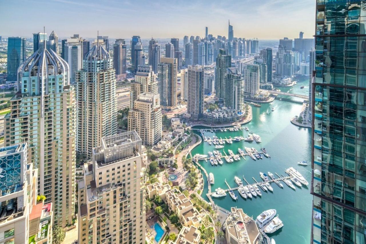 The Marina Penthouse Near Jbr 46Th Floor Dubai Exterior foto
