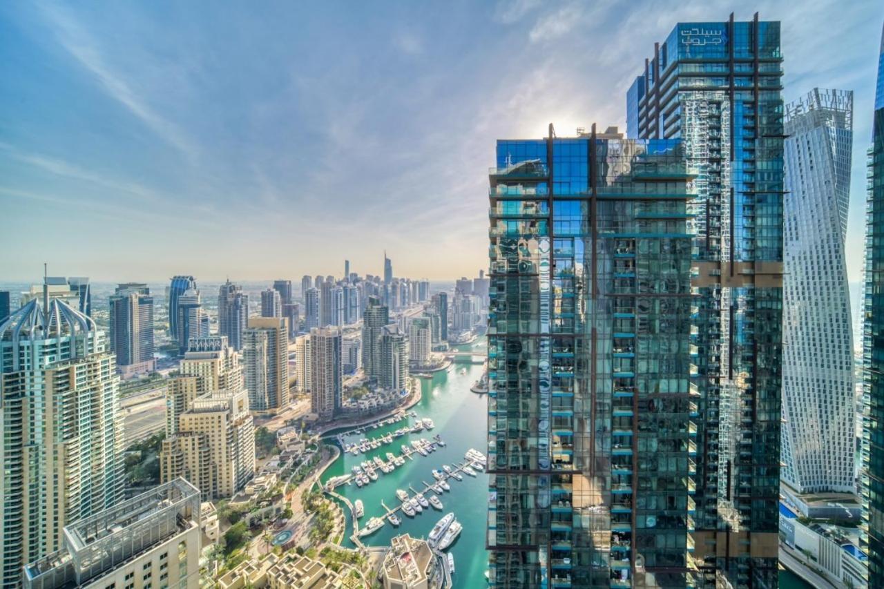 The Marina Penthouse Near Jbr 46Th Floor Dubai Exterior foto
